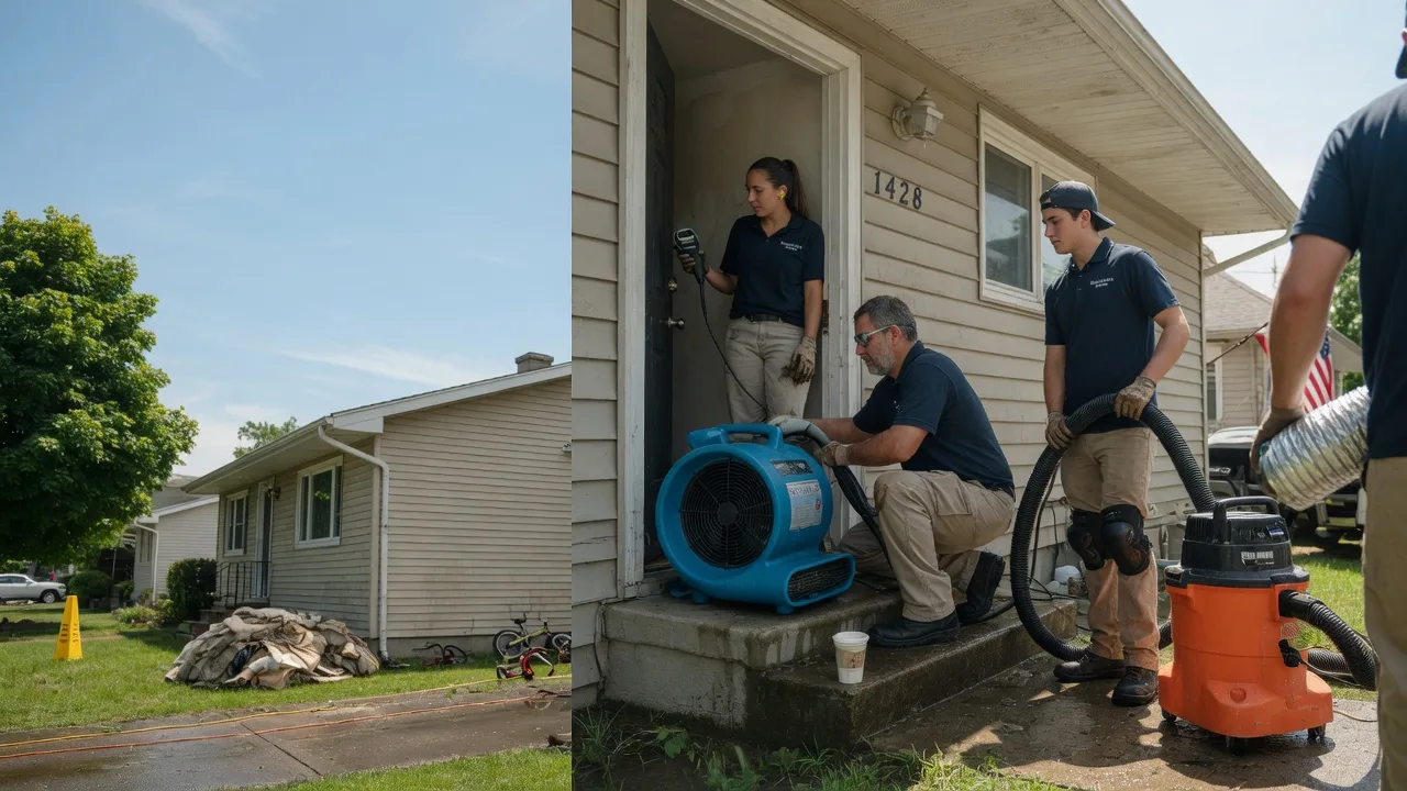 Water Damage Restoration in New Ross, IN near me